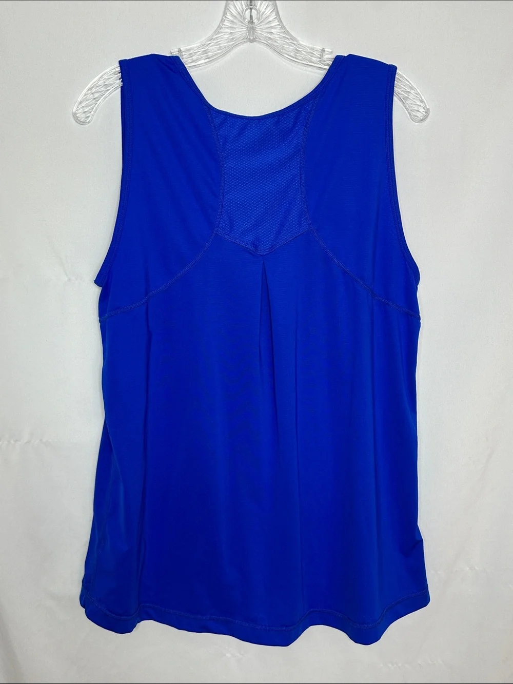Xersion Blue Mesh-Back Tank Top - Picture 2 of 5